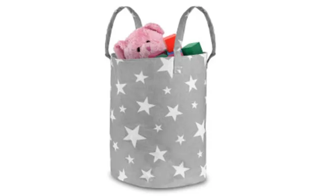 Storage Basket To Toy Nukido - Gray With Stars product image
