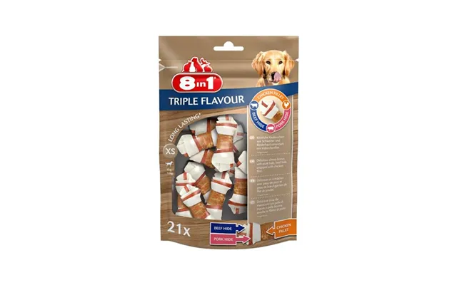 8 In 1 8in1 Triple Flavour Xs 21 Pcs