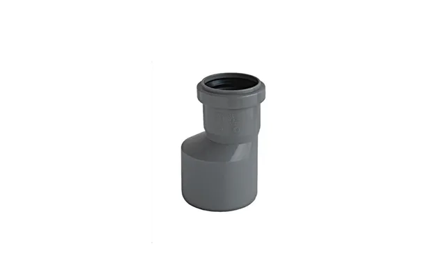 Aliaxis Ht-pp Amax Pro Ø75 Mm X 50 Mm Grå Excentrisk Reduktionsrør