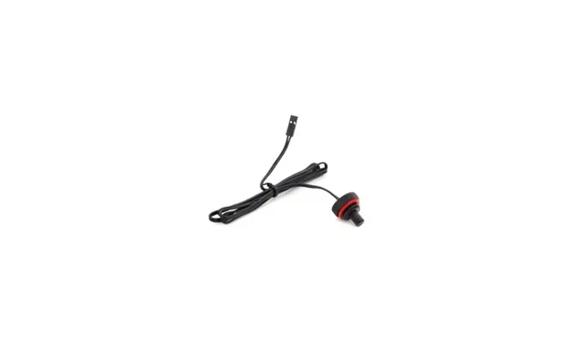 Bitspower G1 4 Carbon Black Temperature Sensor Stop Fitting
