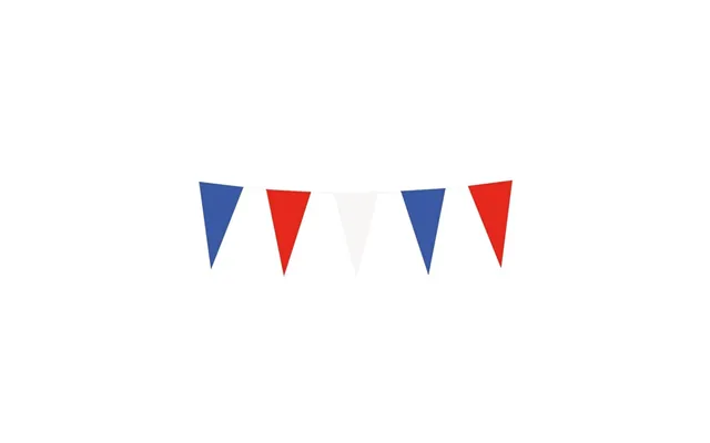 Boland Paper Flag Line Red White Blue 10mtr.