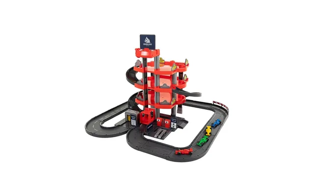 Cavallino Toys - Cavallino Racing 4 Level Parking Garage And Cars Playset