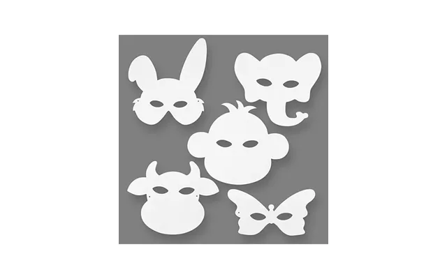 Creativ Company Craft Masks Animals 16st.