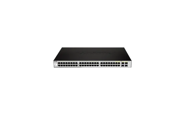 D-link Dgs-1210-48 Gigabit Smart Iii Switch With 44 10 100 1000base-t Ports And 4 Combo 1000base-t Minigbic Sfp Ports
