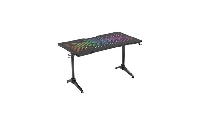 Deltaco Gaming Dt420 Rgb Gaming Desk Gamer Bord