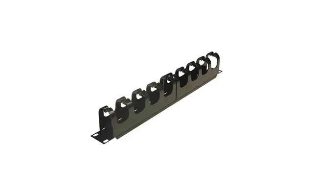 Deltaco Rack Cable Management Panel 1u 19