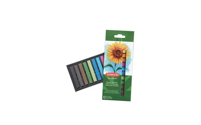 Derwent Soft Pastelfarver 12 Stk.