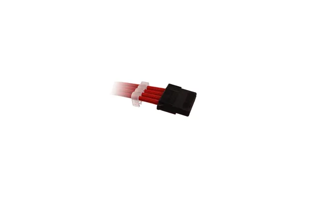 Dutzo Sleeved 4-pins Molex Cable - Red