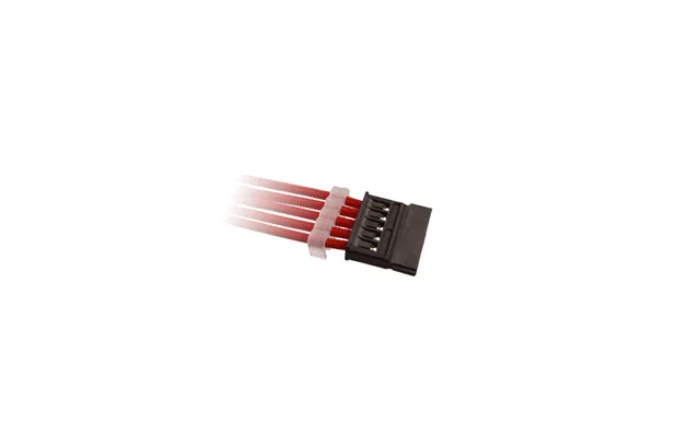 Dutzo Sleeved Sata Power Extension Cable - Rød