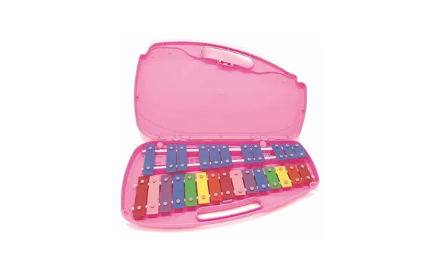 Easttop Metallophone In Pink Hardcase - 26 Notes