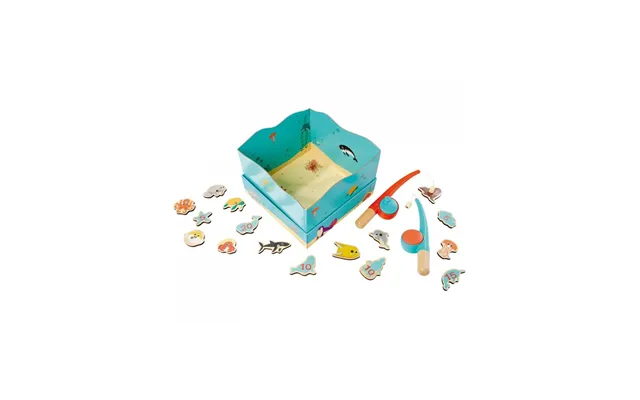 Eichhorn Wooden Fishing Game