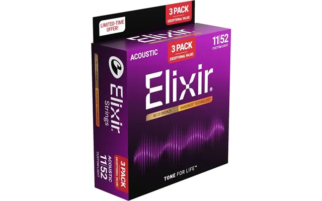 Elixir Strings 16564 - 80 20 Bronze