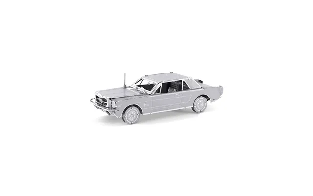 Eureka Metal Earth 1965 Ford Mustang Coupe Silver Edition