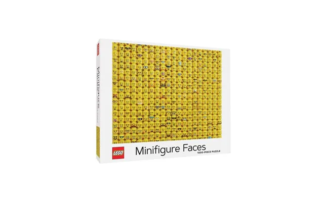 Euromic Lego Minifigure Faces Puslespil - 1000 Brikker