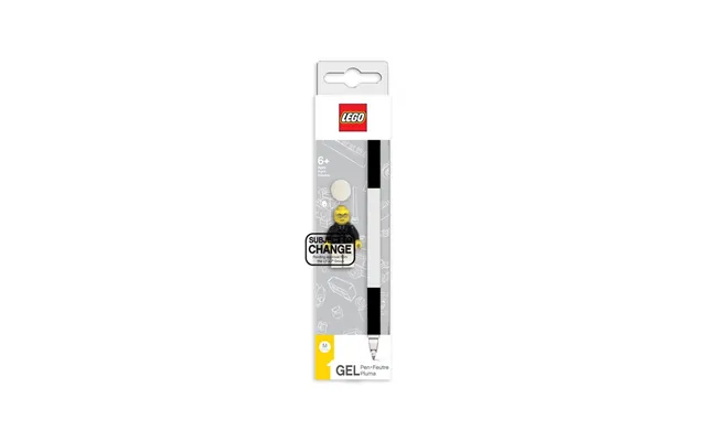 Euromic Lego Stationery Gel Pen 1 Pc. Black Packed In Colour Box With Mini Figurine