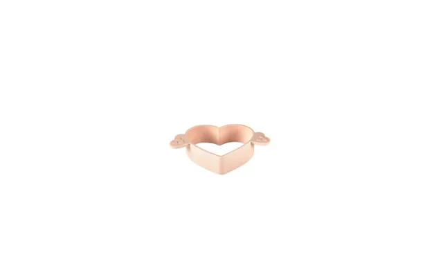 Funktion Blinis Mould Heart Dark Pink Silicone
