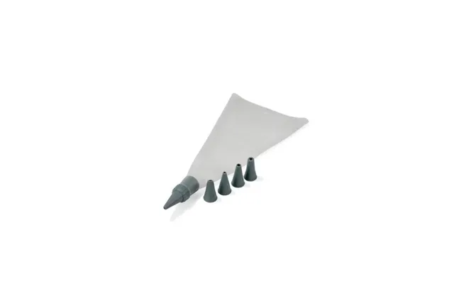 Funktion Piping Bag 5 Nozzles Grey