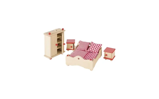 Goki Dollhouse Furniture Bedroom