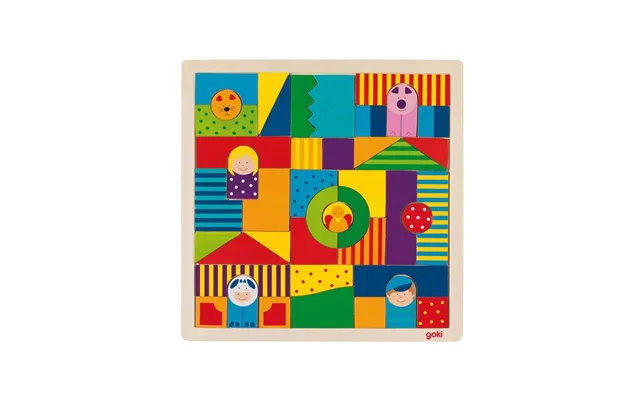 Goki Wooden Farm Puzzle