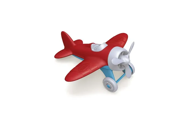 Green Toys Airplane-red