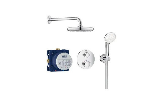 Grohe Grohtherm Brusesæt Med Tempesta 210 - Krom