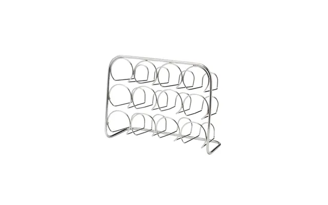 Hippie De Luxe Spice Shelf For 12 Jars Chrome