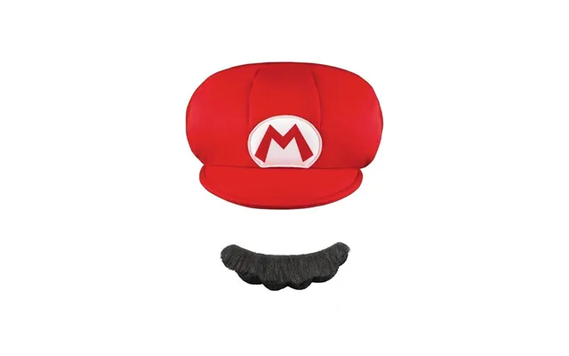 Jakks Disguise Super Mario Child Hat & Mustache