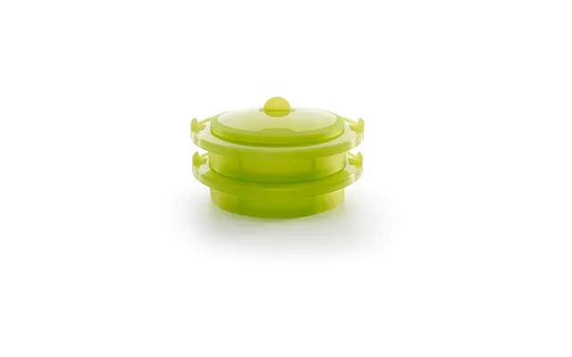 Lékué Steamer Rund Grøn