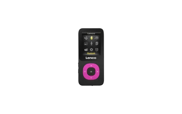 Lenco Xemio-769pk - Mp3 Mp4 Player With Bluetooth 8gb Micro Sd Card