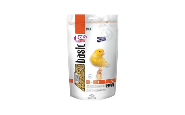 Lolo Pets Canary Feed Complete 600g Resealable