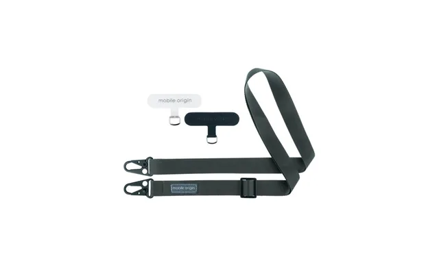 Mobile Origin Lanyard Tape 25mm Black 84 - 165cm