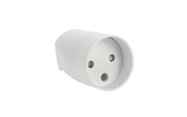 Nordic Quality Extension Joint W Blind Hole White