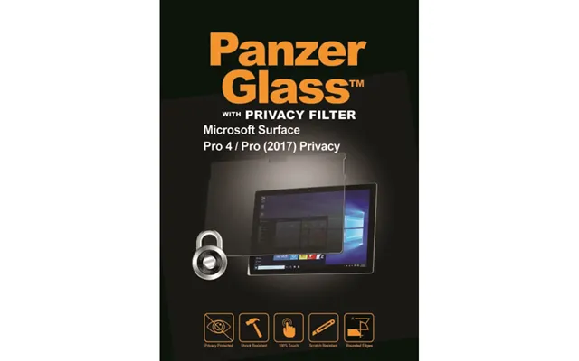 Panzerglass Microsoft Surface Pro 4 Pro 5. Gen Pro 6 Pro 7 - Privacy Screen Protector Glass