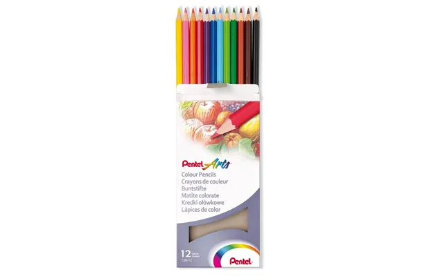 Pentel Cb8-12u Color Pencils 12 Pcs.