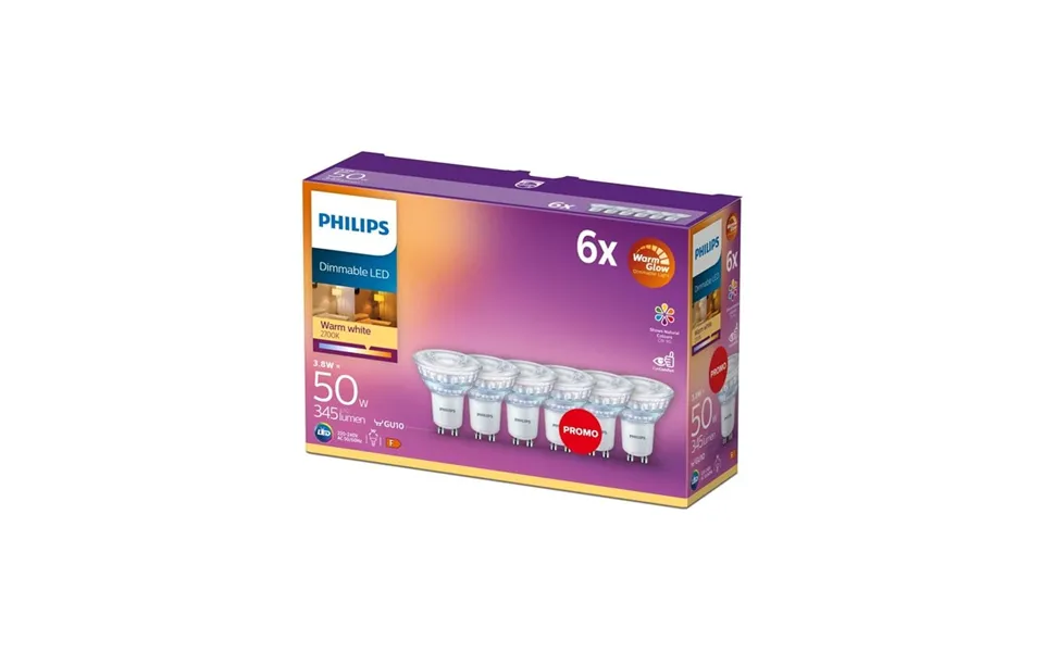 Philips Part Pear 3 8w 922 927 50w 36 Warmglow Dimmable 6 pak Gu10 see the best price