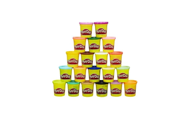 Play-doh Super Color-pakke Med 20 Bøtter