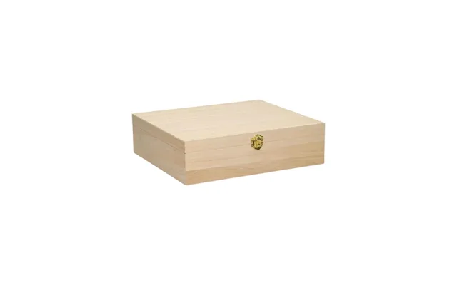 Playwood Decorate Your Own Tea Chest 12 Compartments