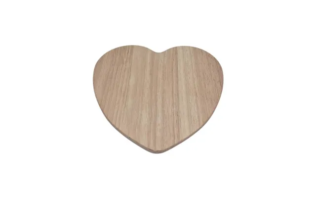 Playwood Wooden Bread Board Heart Shape