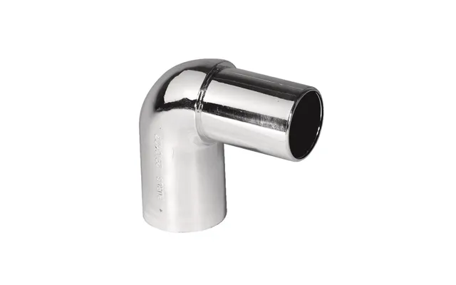 Purus Vinkel 90 32 Mm Forkromet Pp Tpe Med Spidsende