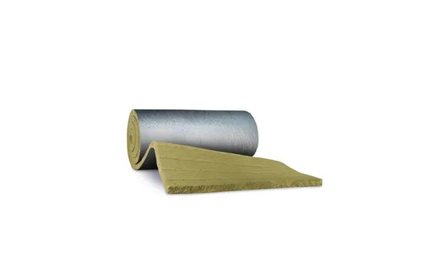 Rockwool Lamelmåtte Med Armeret Alufolie 20 Mm