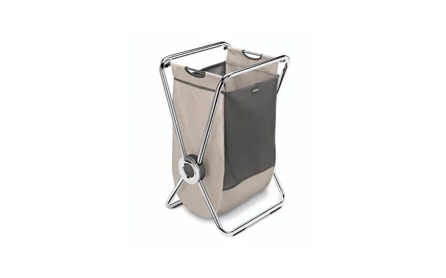 Simplehuman Enkelt X-ramme Vasketøjskurv - Krom