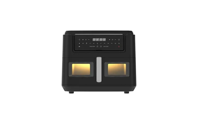 Sobczyk Fuzion Dual Zone Airfryer 2400w 10,5l - Sort