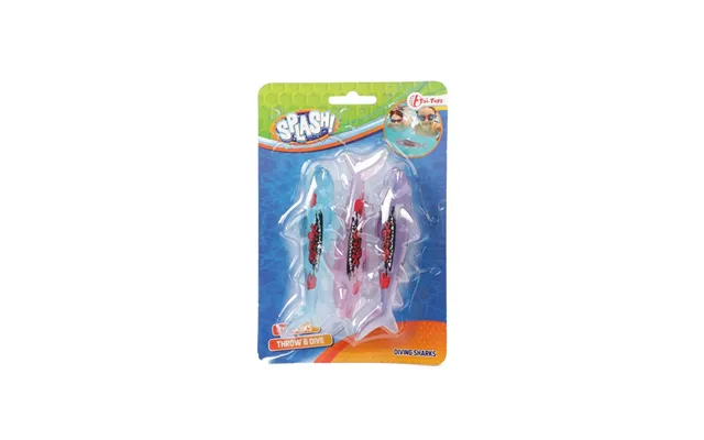 Splash Dive Fish Shark 3pcs.