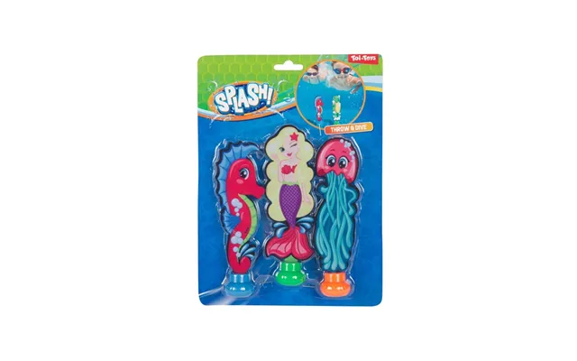 Splash Diving Fish Sea Creatures