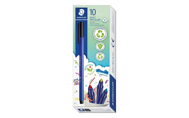 Staedtler Triplus Color Rpp - 10 Stk Rød