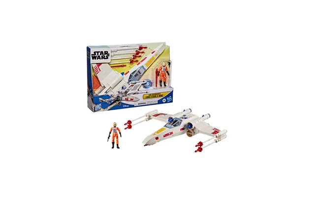 Star Wars Epic World Of Action Luke Skywalker's Force Strike X-wing 10 Cm