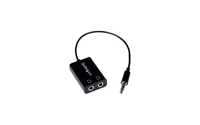 Startech.com Slim Mini Jack Headphone Splitter Cable 3.5 To 2x 3