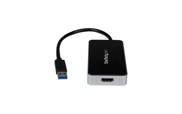 Startech.com Usb 3.0 To Hdmi External Video Card Adapter With 1-port Usb Hub Ekstern Videoadapter
