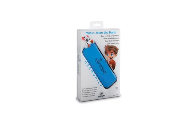 Suzuki Airwave Harmonica For Children In Blue