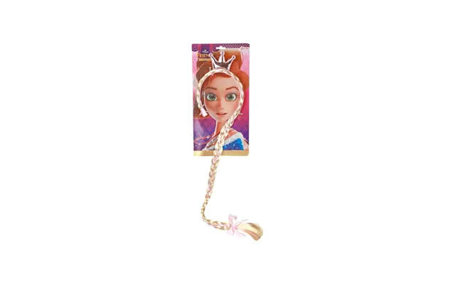 Toi-toys Princess Friends Diadem With Long Braid And Crown